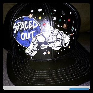 B.Original custom “Spaced Out” hat.